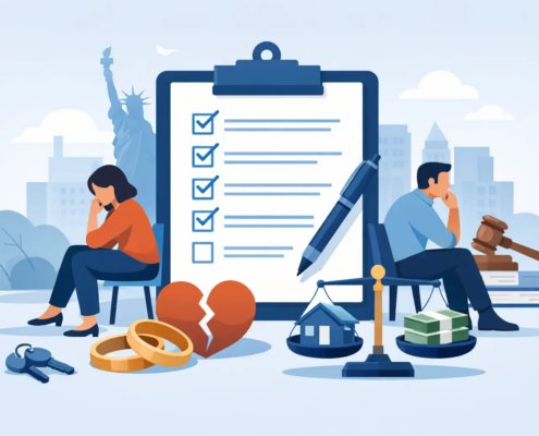 Divorce Settlement Agreement Checklist for NY