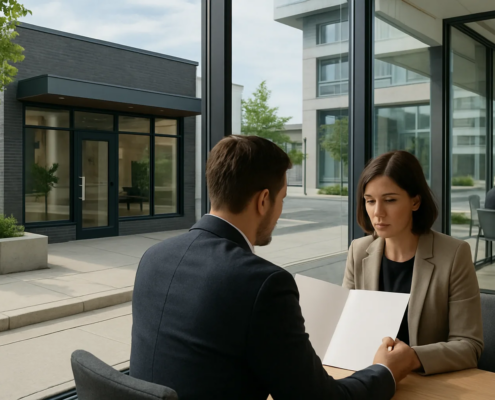 Commercial lease lawyer Mississauga consultation for a family business newcomer