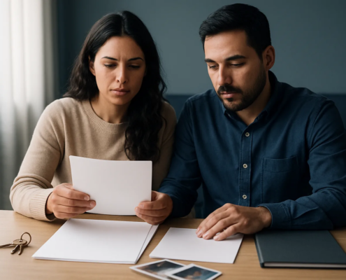 Documents needed for a marriage-based green card organized by a couple in White Plains, NY