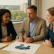 Family discussing an LLC operating agreement and immigration planning in White Plains